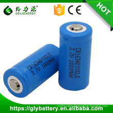 Geilienergy New Product 3.7V 1000mah 16340 Li-ion Battery